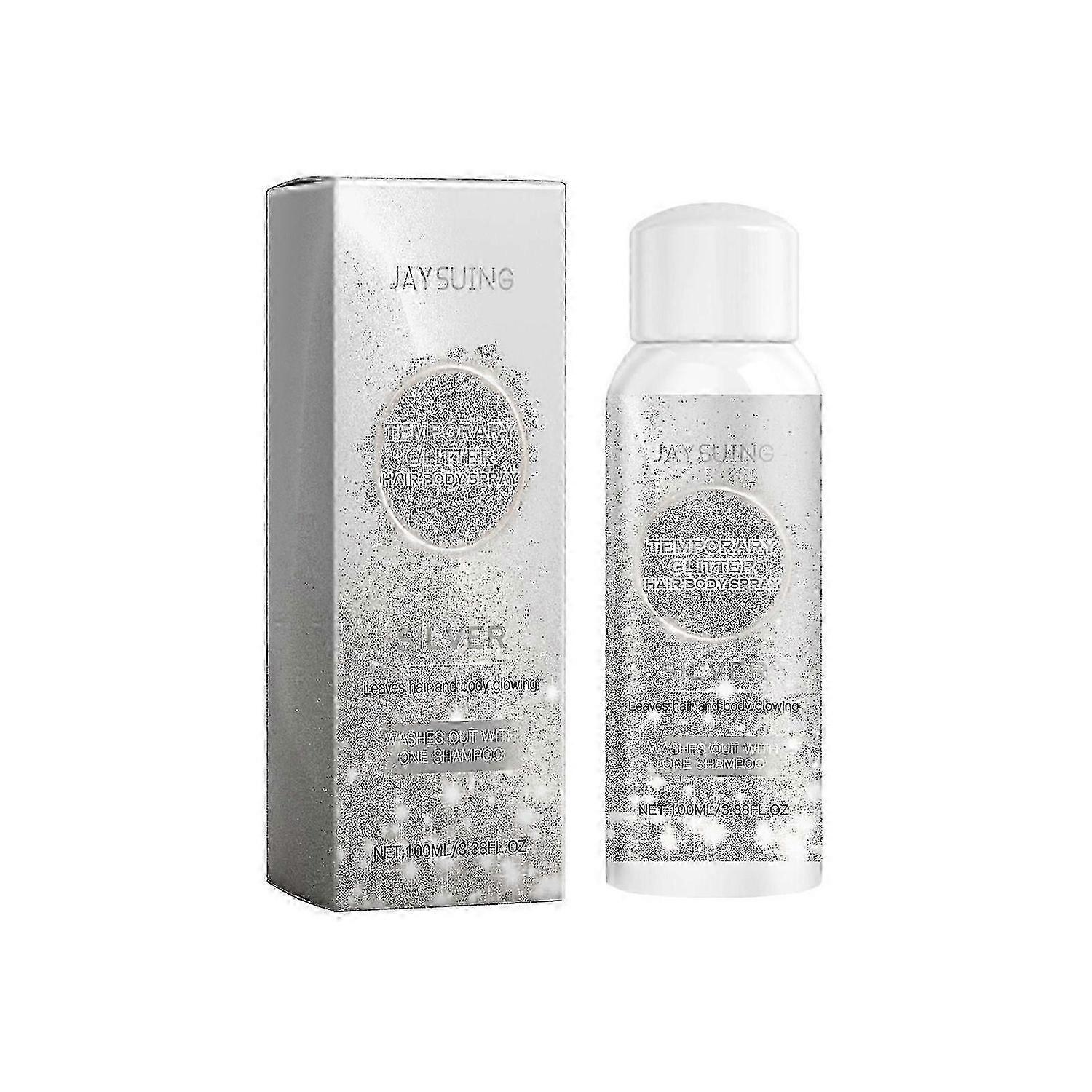Jaysuing Silver Flash Spray Yinhui Shine Create Party Focus Clavicule Skin Highlight Spray