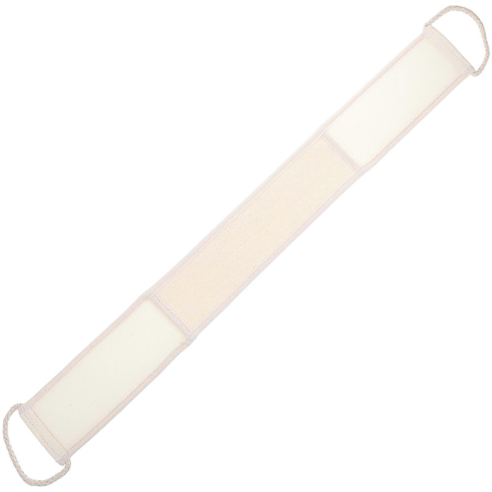 Durable Back Scrubbing Natural Loofah Towel For Shower Long Strip 70.50X8.00X0.70CM 1Set Relaxing Bath Accessory