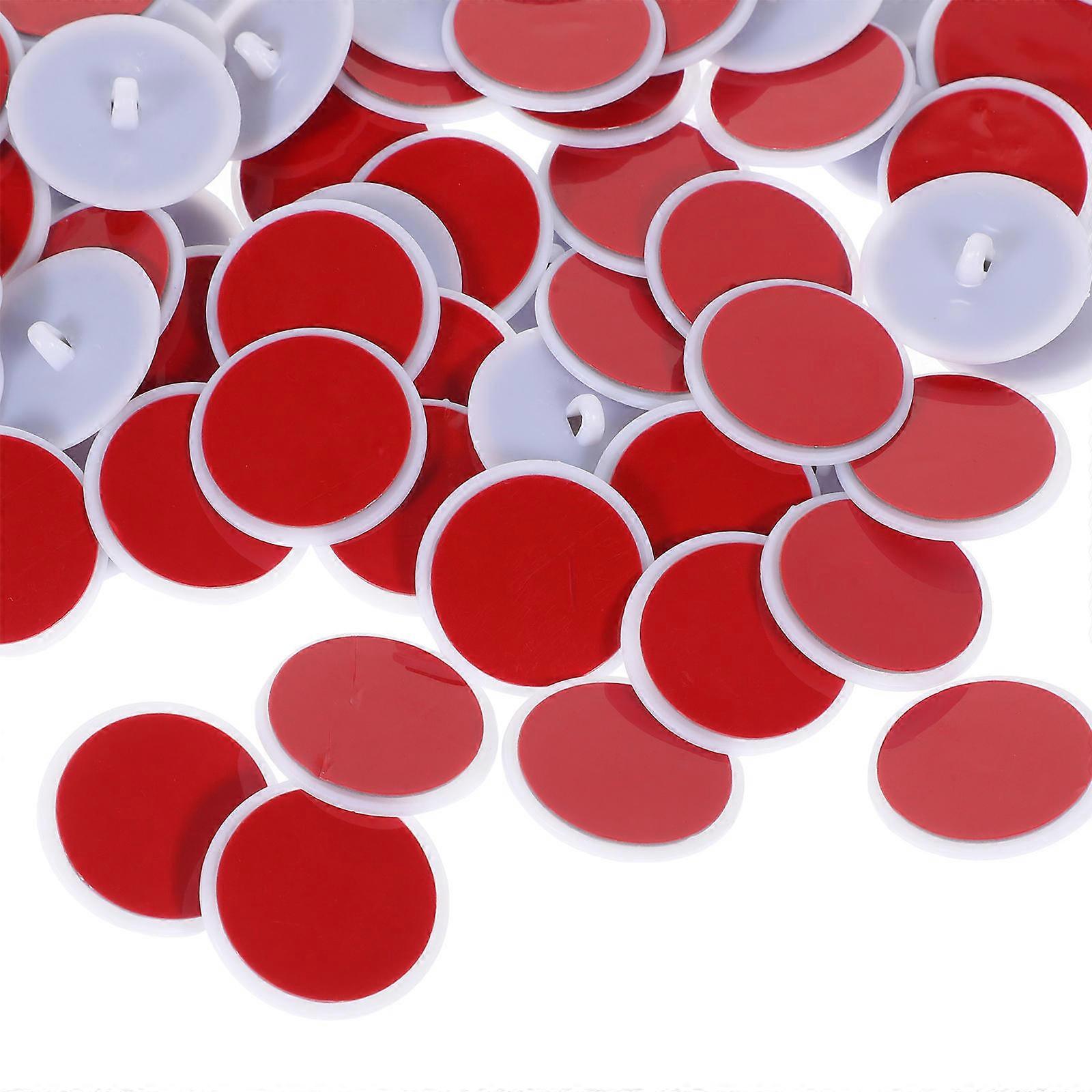 Hanging Banner Discs Round Suction Disc Design for Supermarket Exhibition 100Set