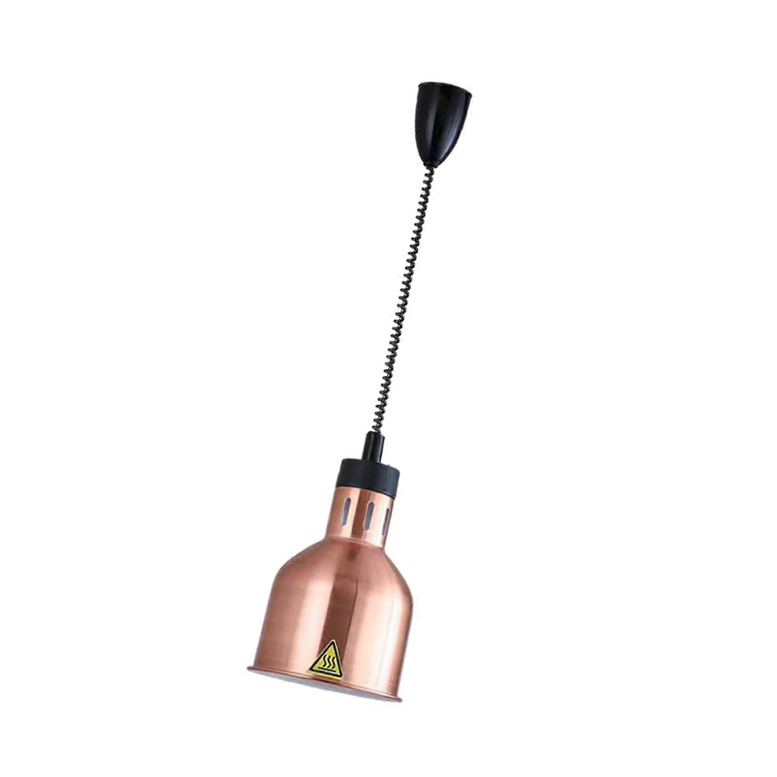 Food Warmer Lamp E27 - Buffet Heating Lamp in Bronze, Catering Food Warmer Without Bulb, Commercial Use