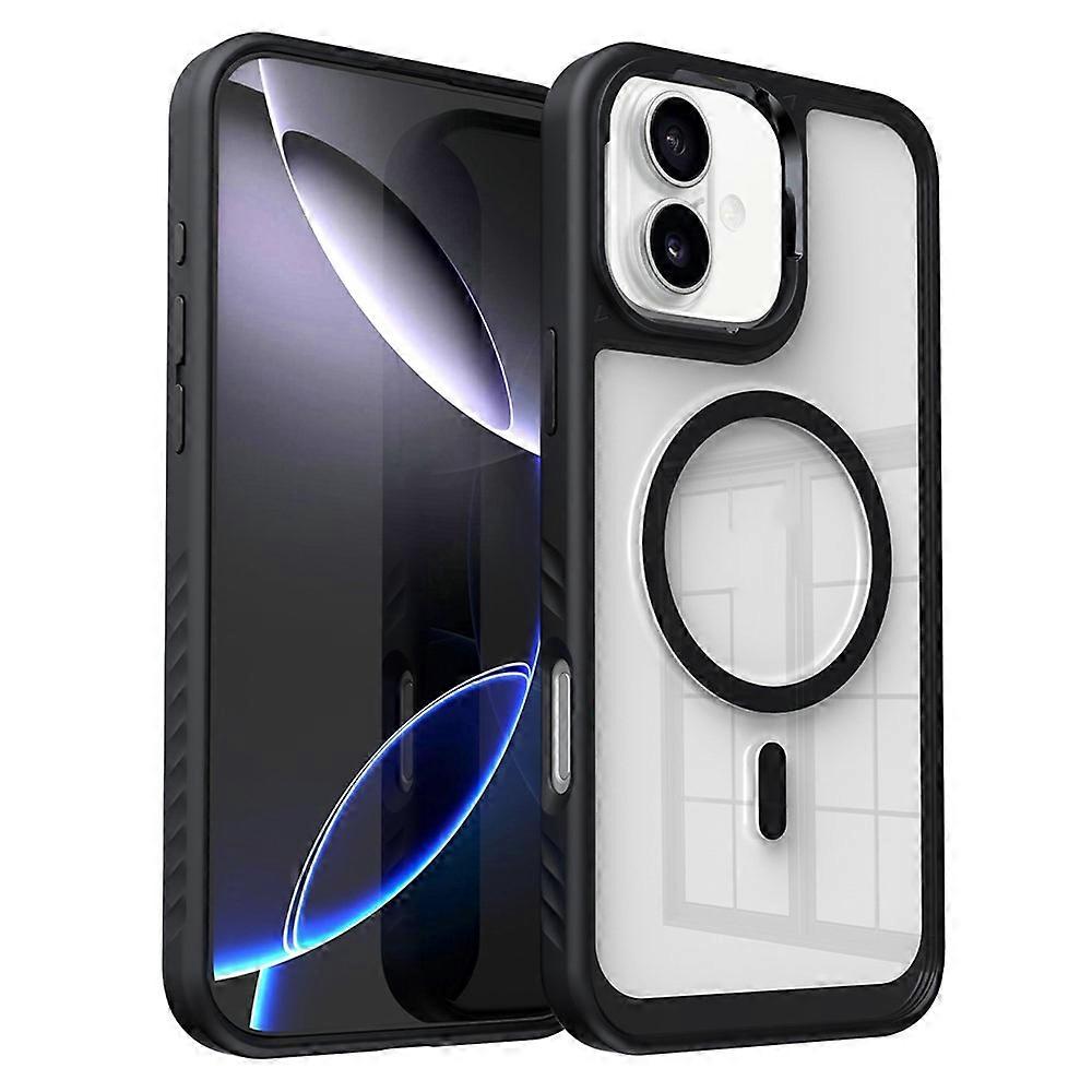 Compatible For iPhone 17 Case Compatible with MagSafe TPU + PC Shockproof Phone Back Cover