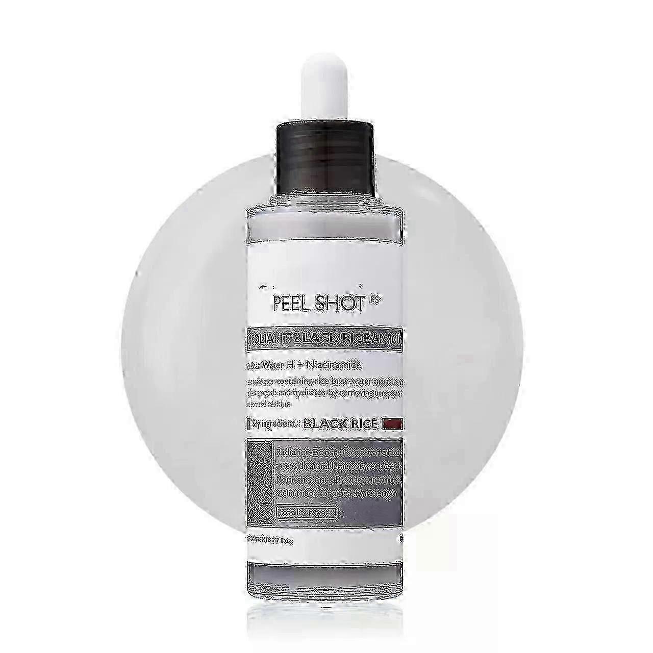 Rice Exfoliating Scrub Duo with White and Black Rice Extract for Face and Body Care