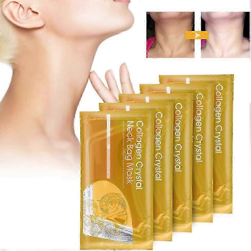 Intensive Collagen Neck Mask for Firming Skin and Reducing Wrinkles with Deep Moisturisation