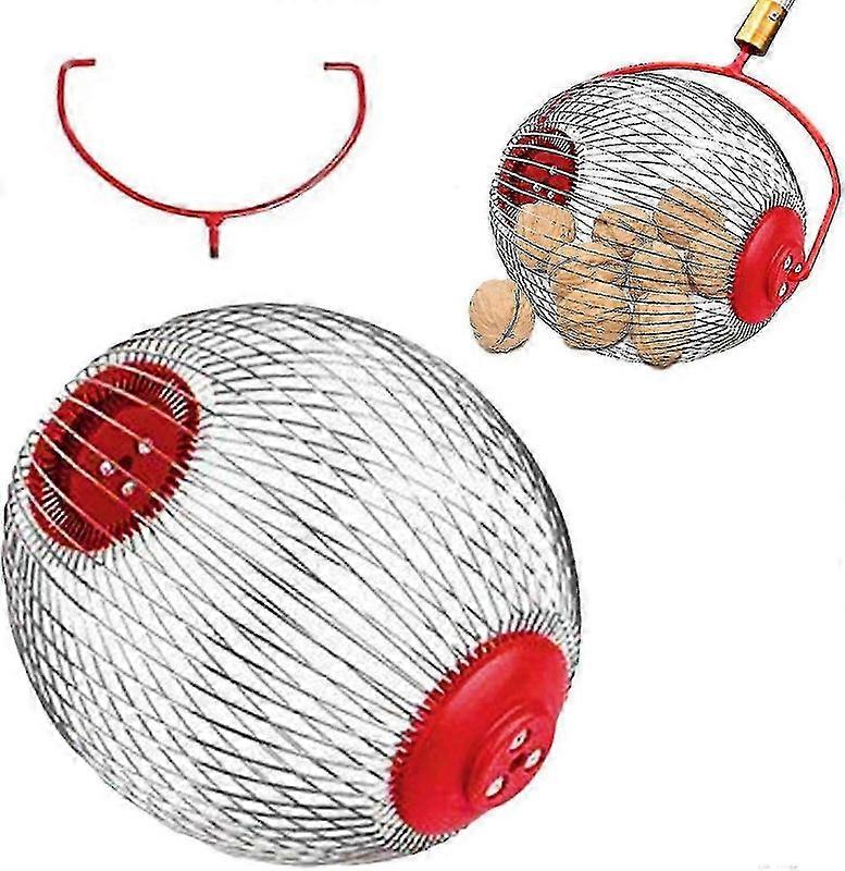 Nut Gatherer Acorn Picker Upper - Side Opening Dump Walnut Picker Upper Roller Pinecone Picker Upper-good