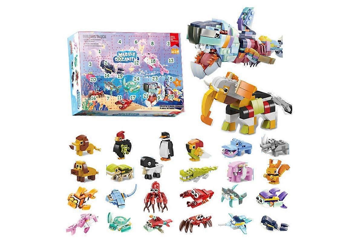 Advent Calendar 2025 Christmas Countdown Calendar with 24 Small Models