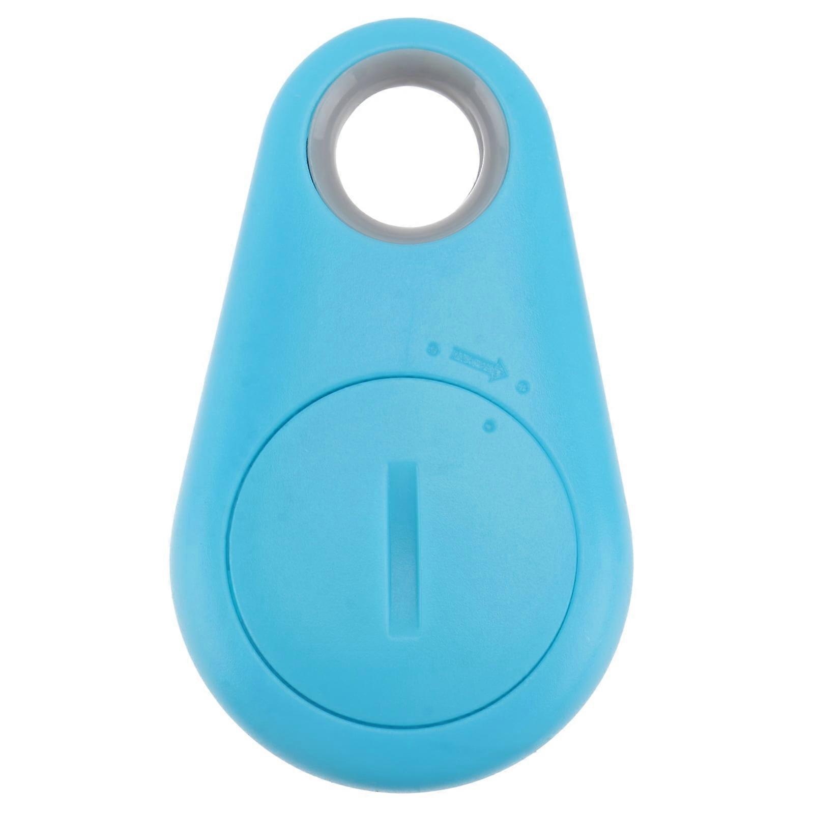 Locator Pet Alarm Wireless 4.0 Anti-lost Sensor Remote Selfie Shutter Seeker for Kids Bag Wallet Keys Car (Blue)
