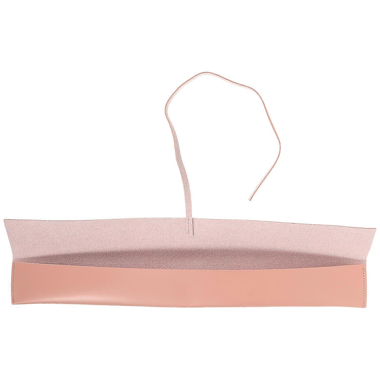 Drumstick Storage Bag Holder for Storage Use 3Pcs Pink PU Organizer