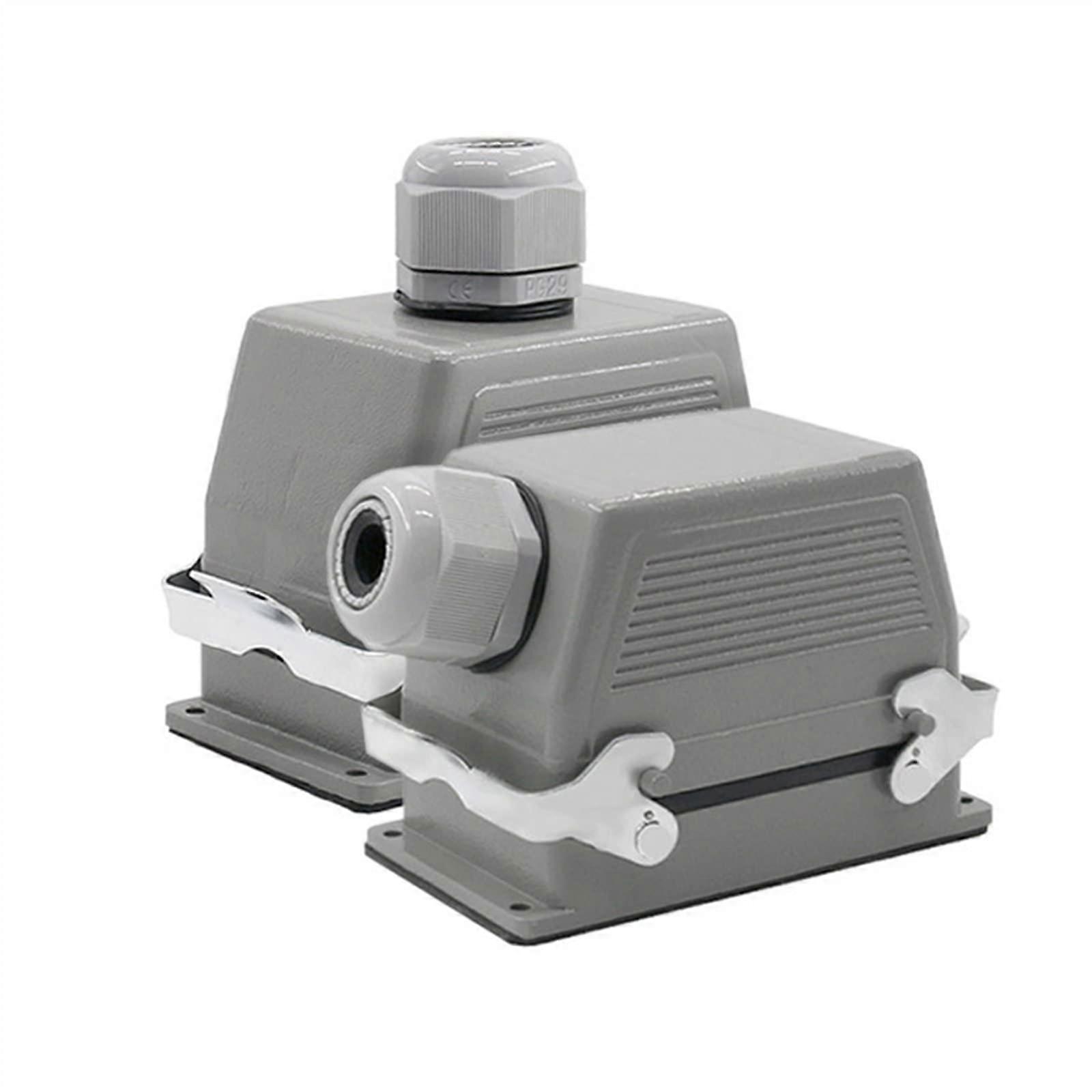 HDCHE0481/2 Heavy Duty Connectors F/M 48 Pin Screw Connection Rectangular Aviation Connector Color HDCHE0482