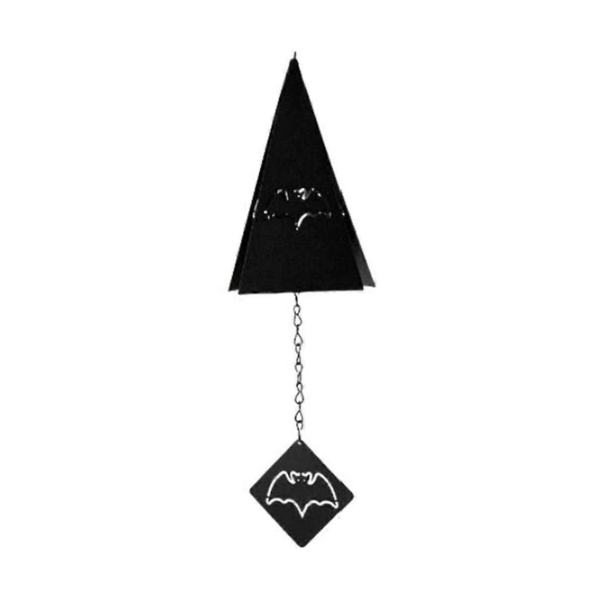Halloween Room Decoration Halloween Wrought Triangle Wind Chime A