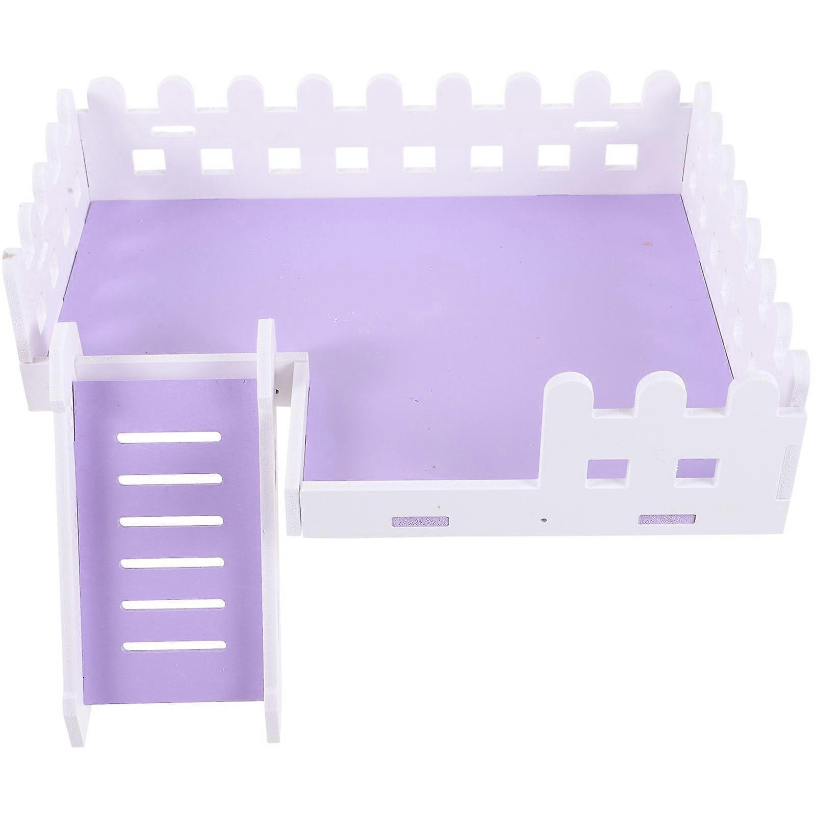 Hamster Platform Toy Featuring Ladder Design Ideal For Cage Use With Durable PVC Material In 5 Sets