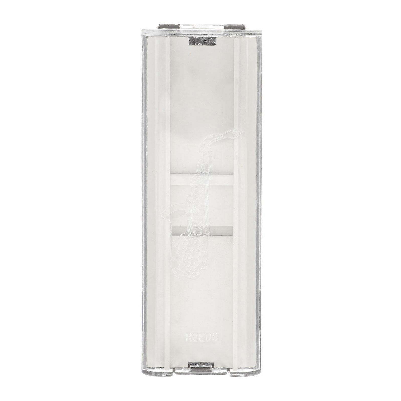 Plastic Oboe Reed Case for Storage Portable Oboe Reed Holder Transparent