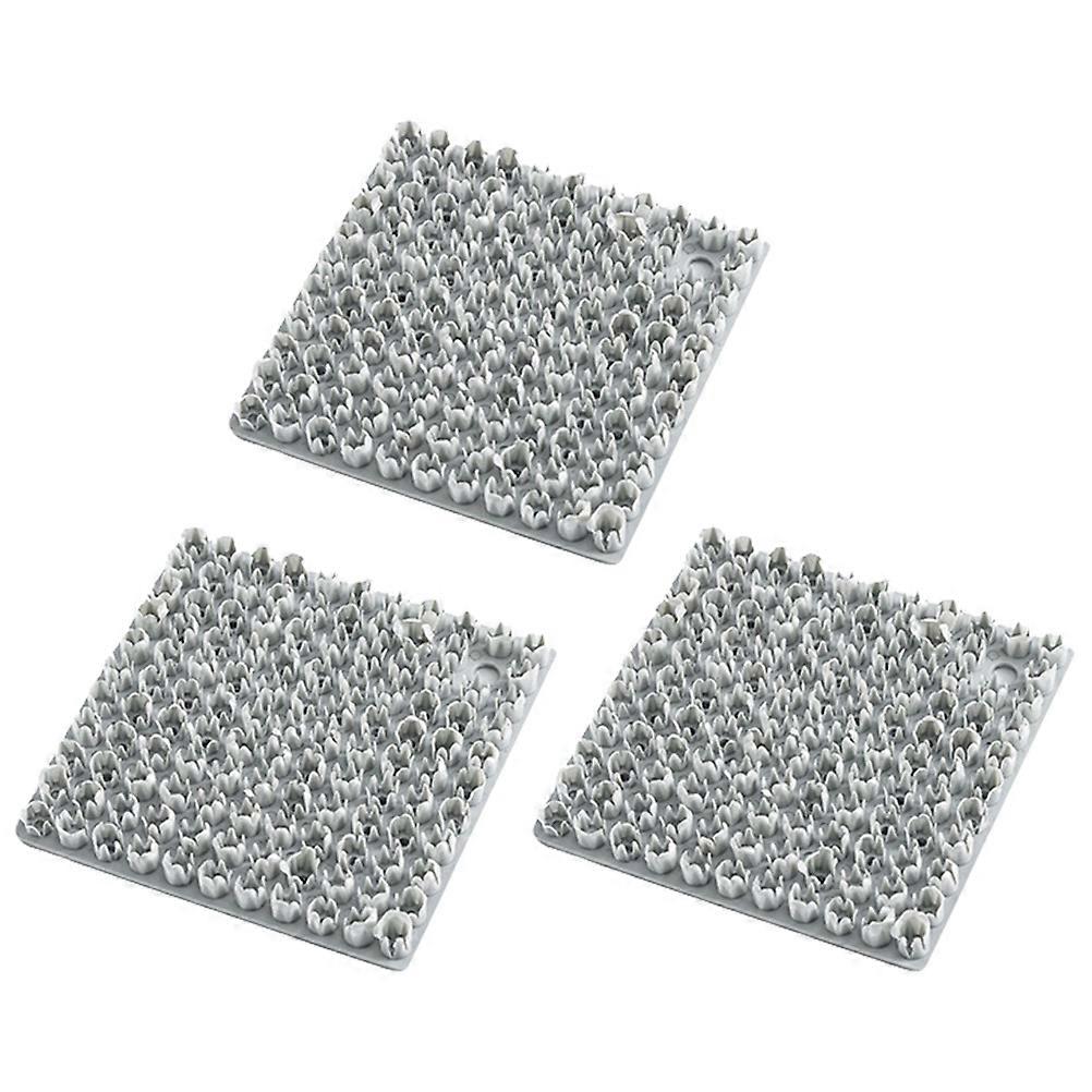 Grey 6Pcs Cookware Cleaning Brush Versatile Kitchen Tools For Sink Dishes And Pots With Effective Cleaning And Decontamination Features