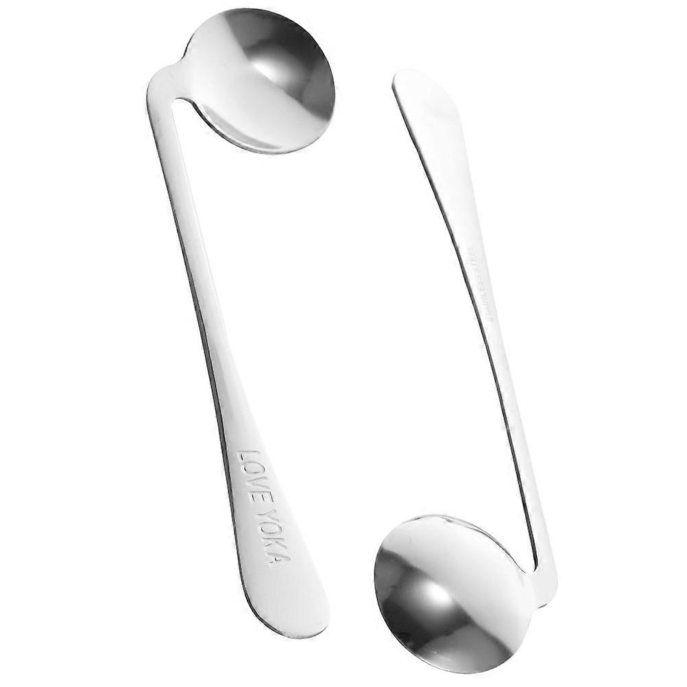 Wear Resistant Adaptive Utensils 10 Pcs Elderly Spoons For Rehabilitation Treatment Ensuring Tremor Stabilization