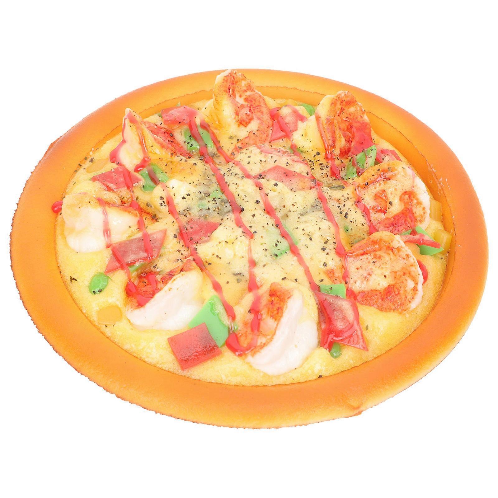 Simulation Pizza Model for Decoration Artificial Pretend Play Food Prop