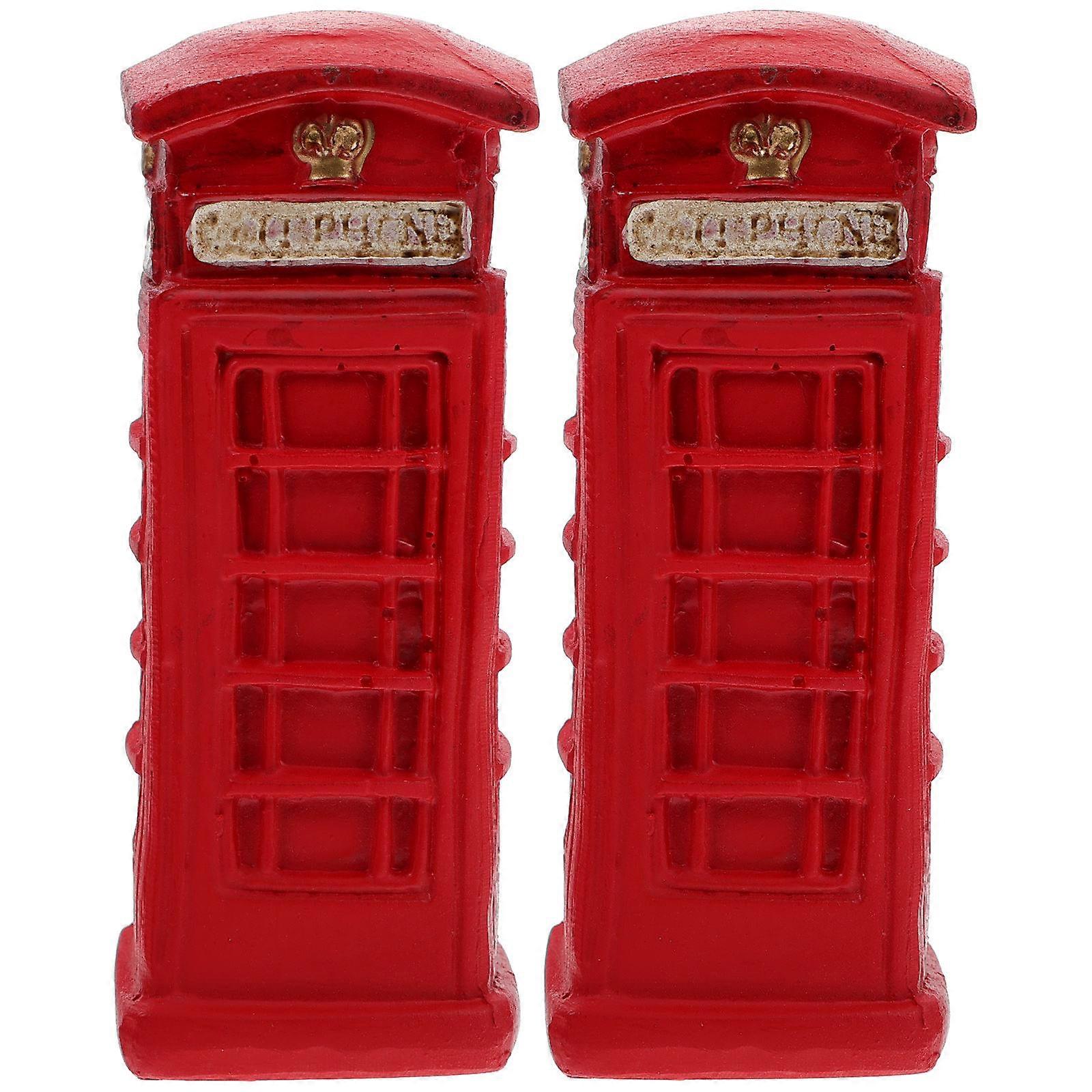 Miniature Model Craft Resin Sculptures for Decor with 6Pcs Ornaments
