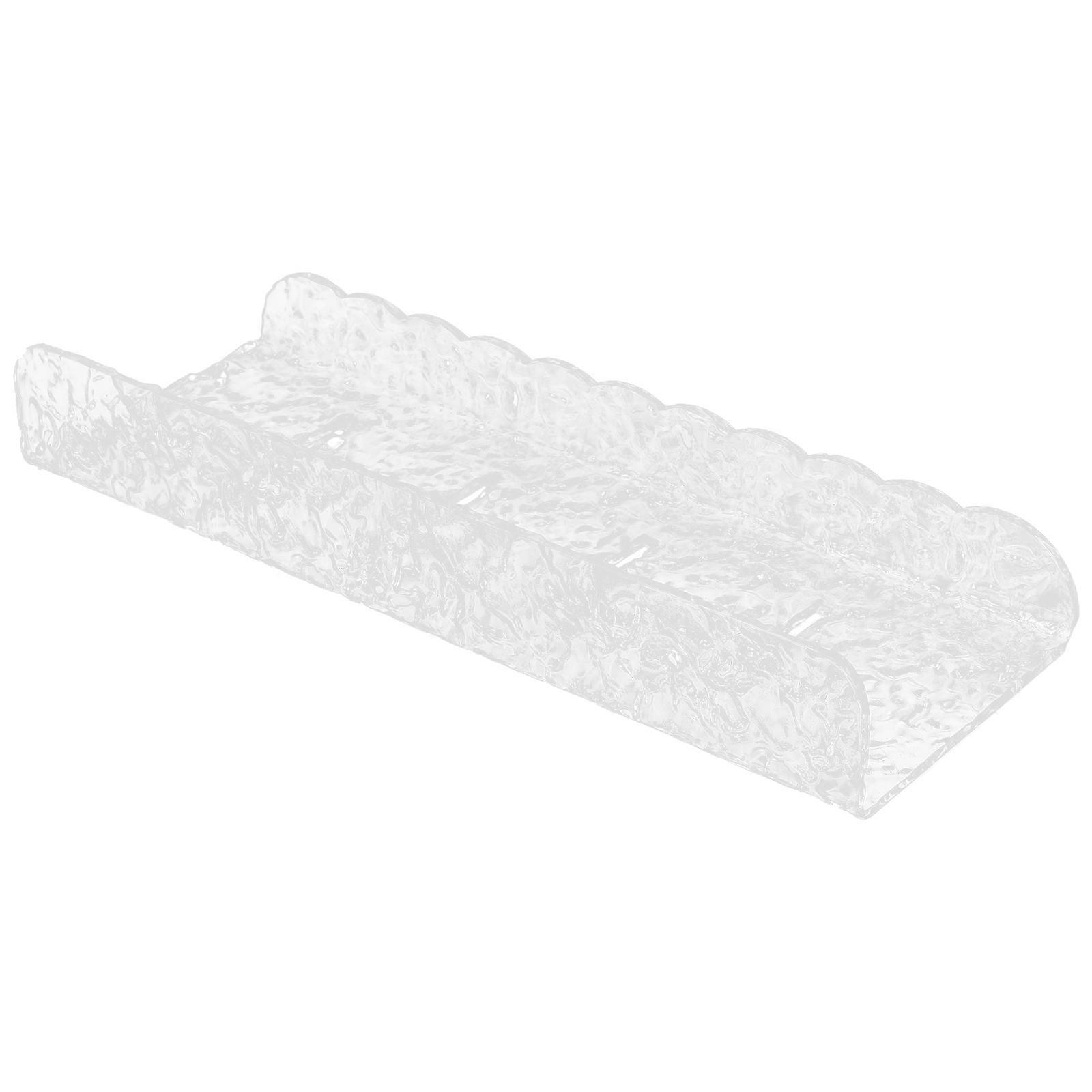 Floating Bathroom Acrylic Shelf for Wall Mounted Storage 3Pcs Set