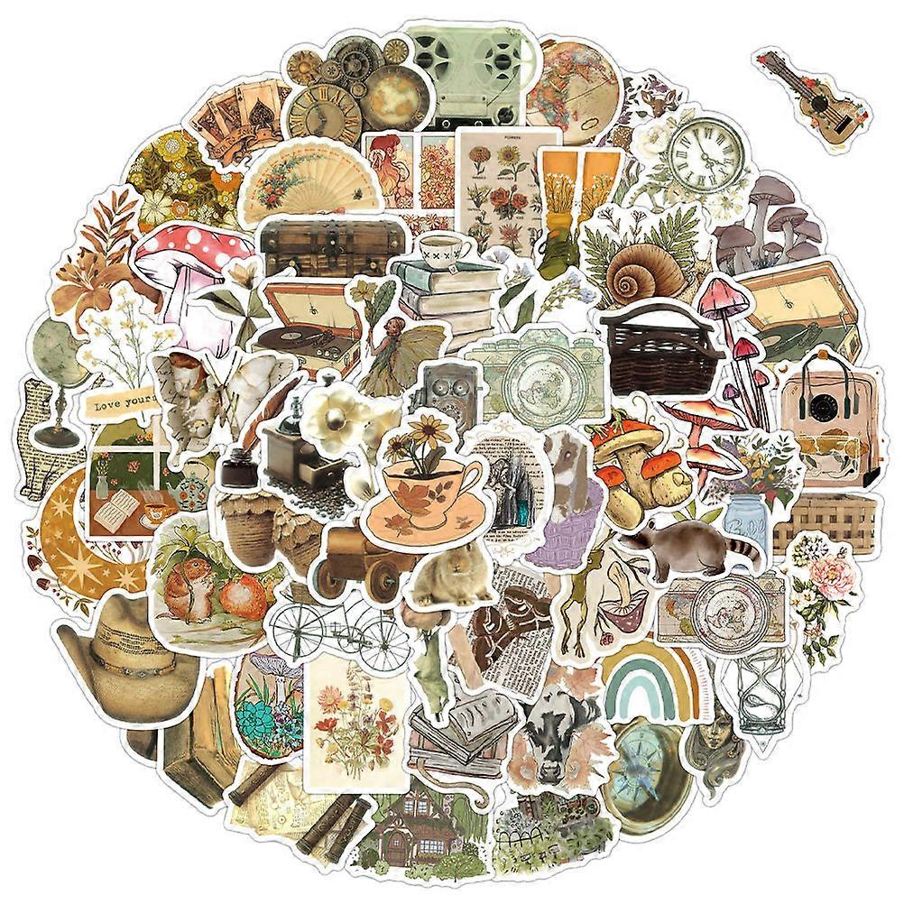 Doodle Stickers Laptop Sticker Kit for DIY Use 110Pcs Aesthetic Pattern Set