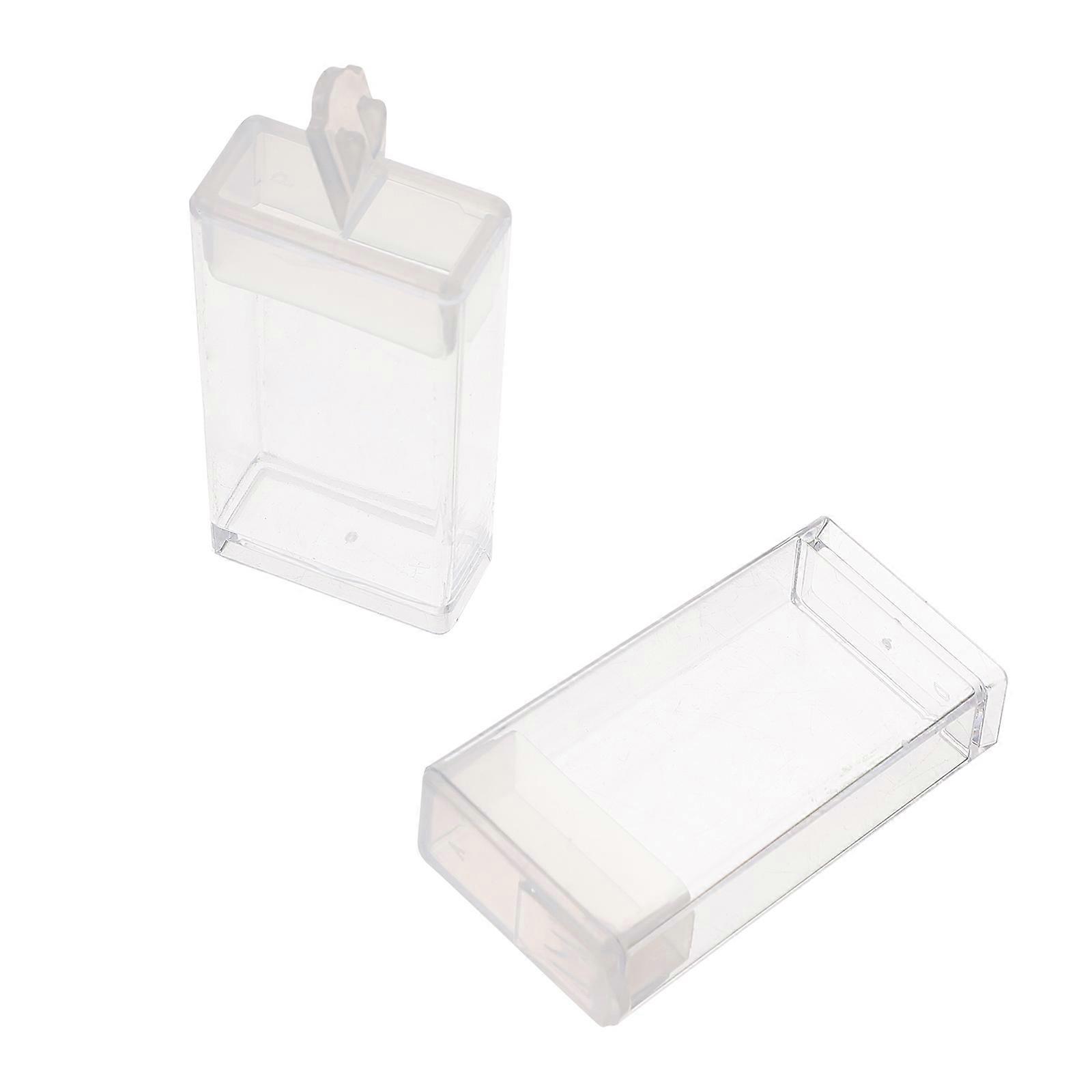 PP Transparent Diamond Storage Organizer 40Pcs for Manicure Applications