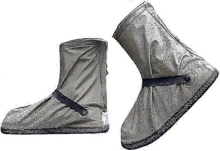 1 زوج غطاء الحذاء للماء غير قابل للانزلاق دراجات الطريق Overshoes في الهواء الطلق الرياضة سباق حامي الحرس اكسسوارات MenCoffee، (M)