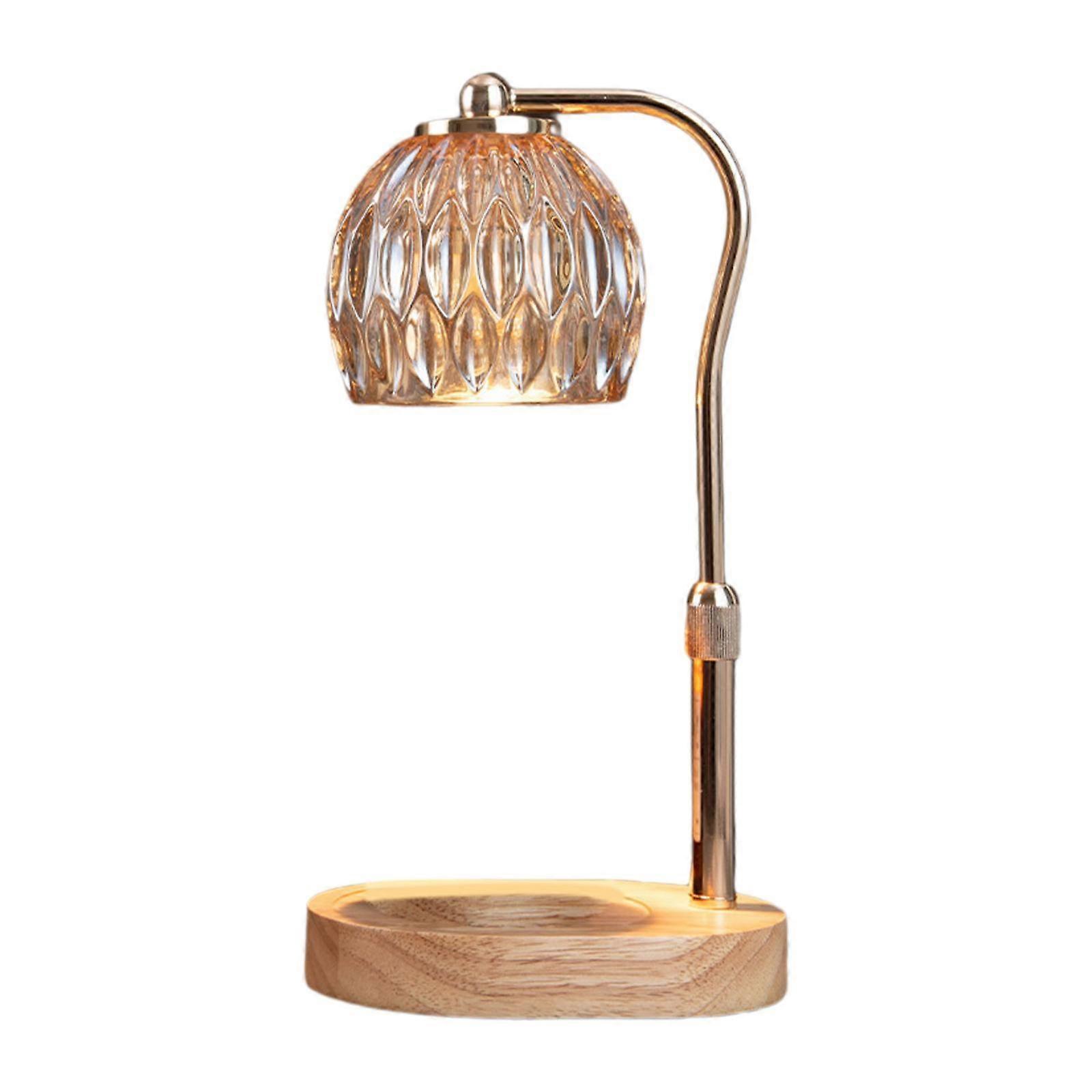 Chauffe-bougies, lampe, fondoir à bougies, intensité variable, décoratif, en verre, table de fusion