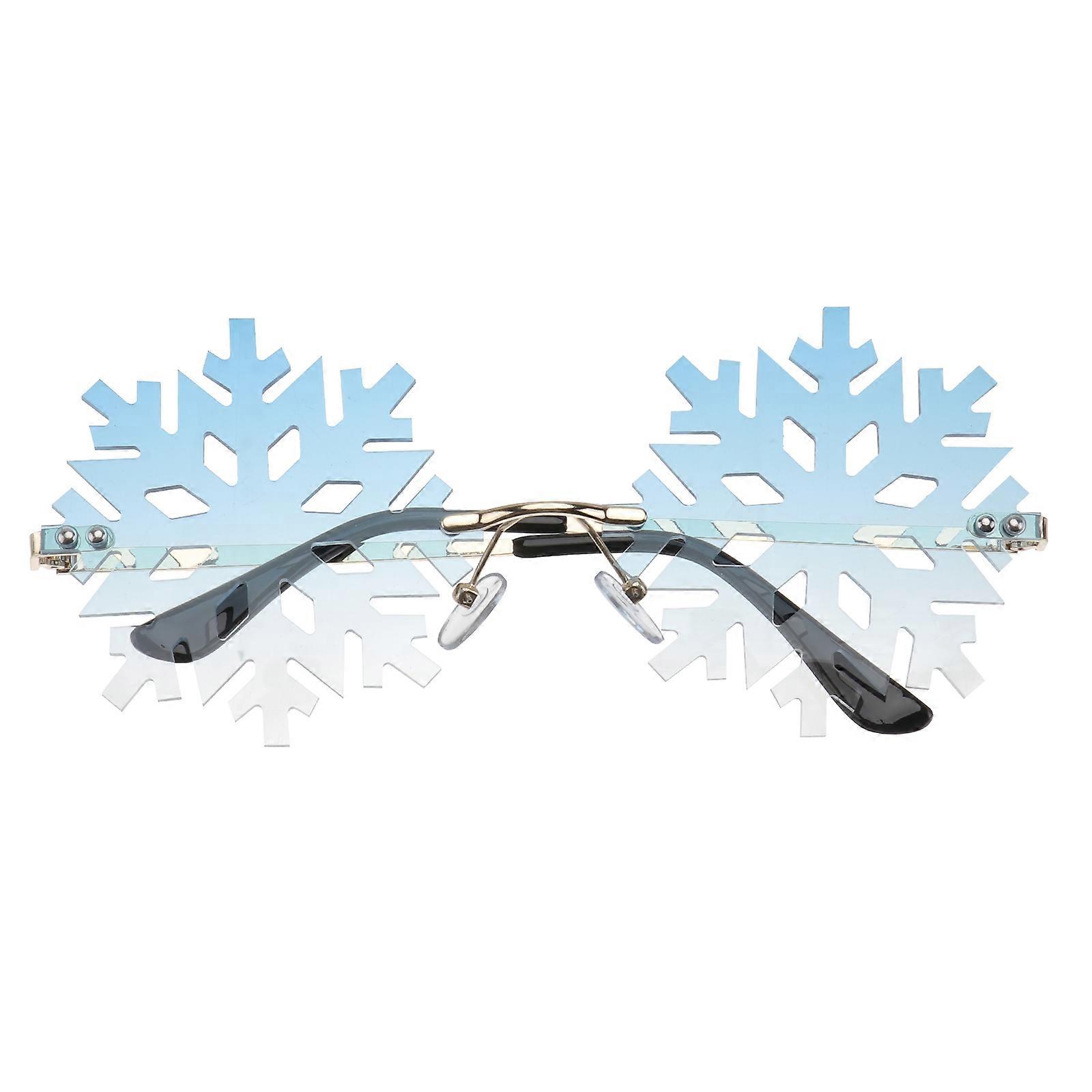 Funny Glasses for Decor Decorative Eyeglasses 4Pcs Blue