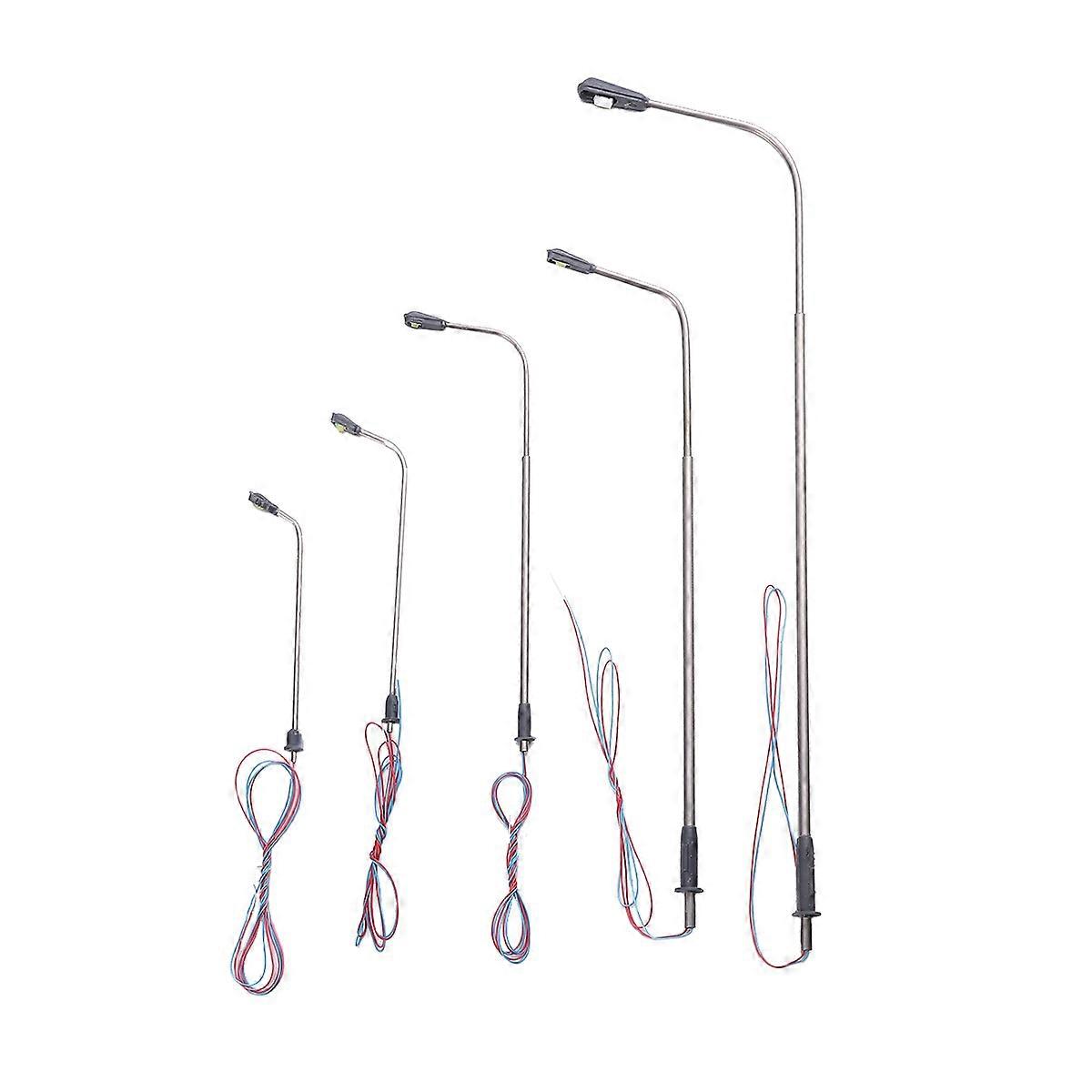 Lamp Model for Landscape Miniature Steel Pipe LED Model 10Pcs Set