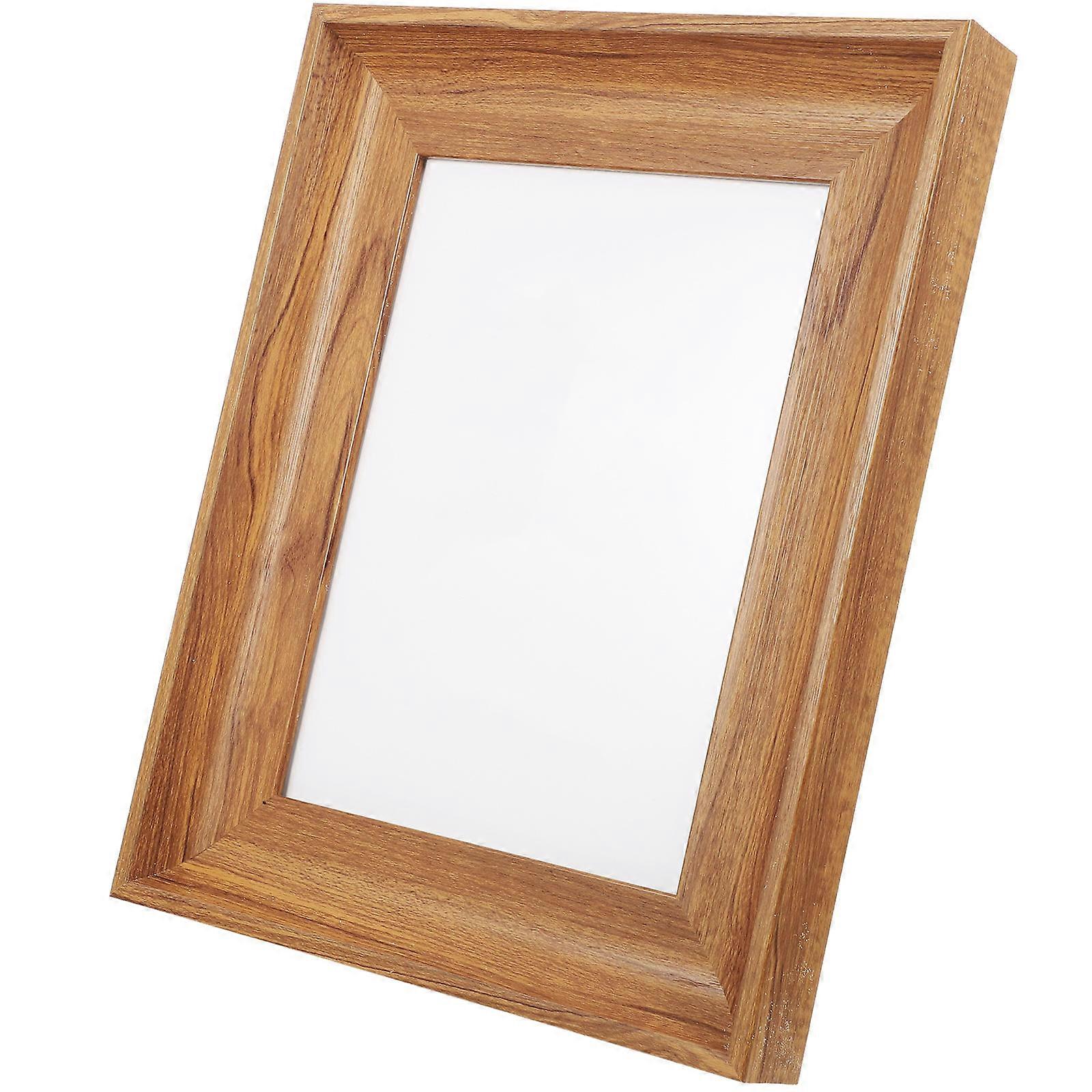 Retro Photo Frame Decorative Picture Frame for Decor 2Pcs Coffee