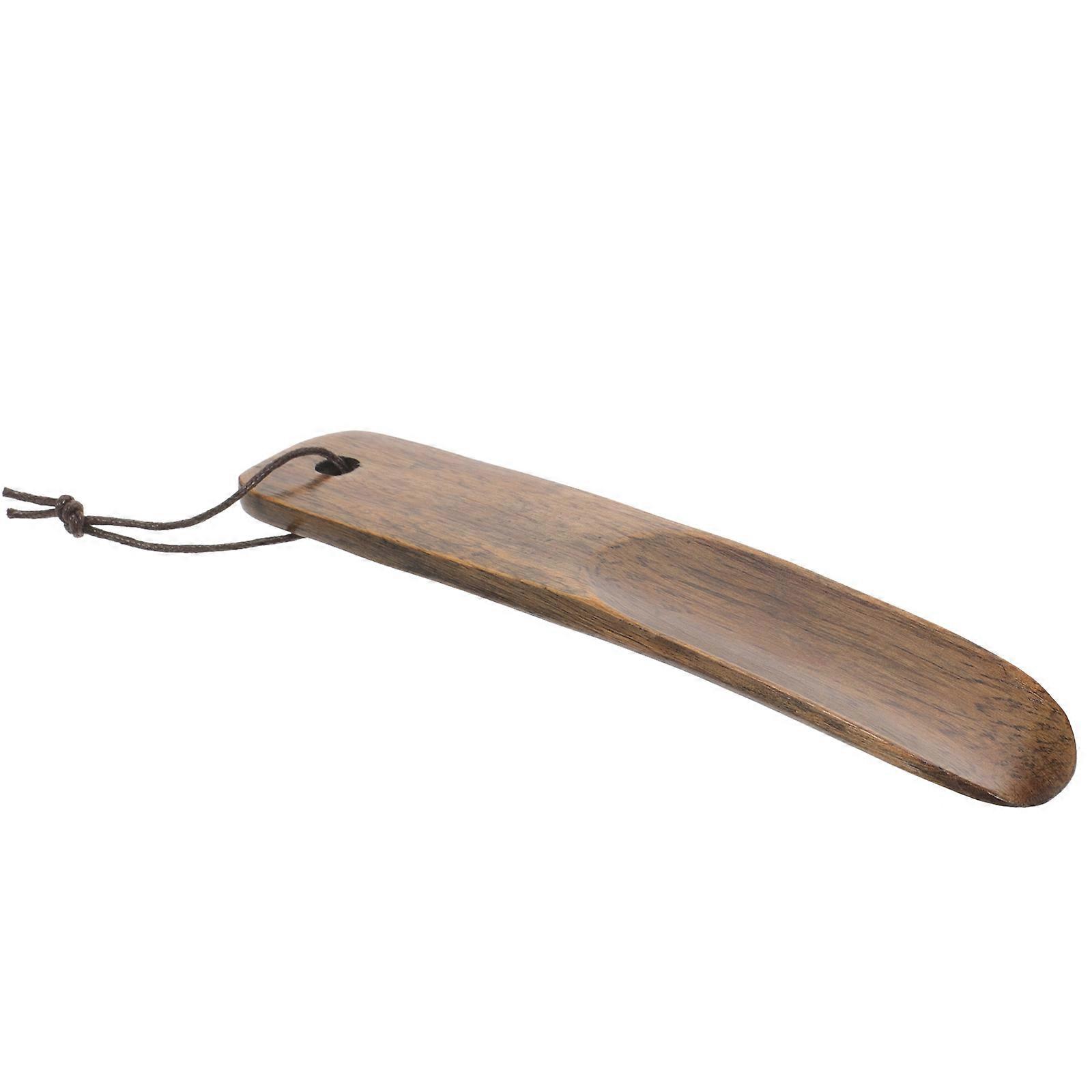 3Pcs Wooden Shoe Horn for Seniors Boot Use Portable Shoe Horn Set