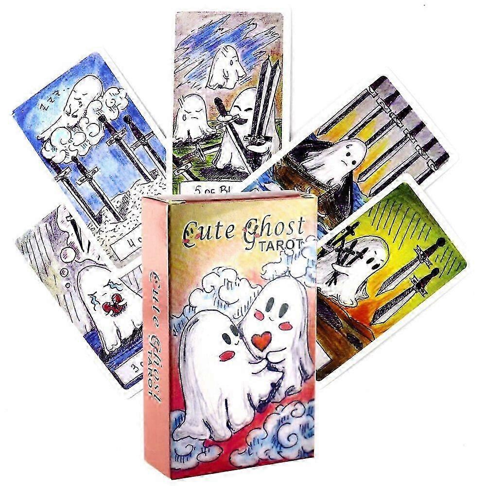 Tarot Cards Deck: Cute Ghost Tarot for Beginners Divination