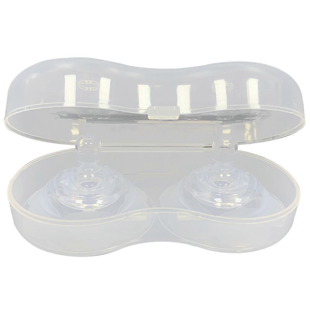 Nursing Nipples Silicone Breastfeeding 2Sets with Box