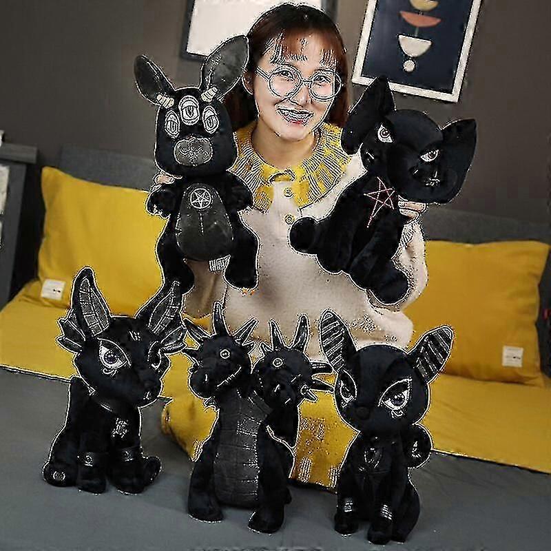 35 ס"מ סדרה כהה צעצועי קטיפה אפלים רוע פנטקל פיל הידרה אנוביס ארנב חד קרן אנוביס הידרה באסט בובה ילד מתנת יום הולדת