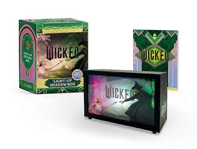 Wicked Lightup Shadow Box by Running Press Multiplecomponent retail product Book