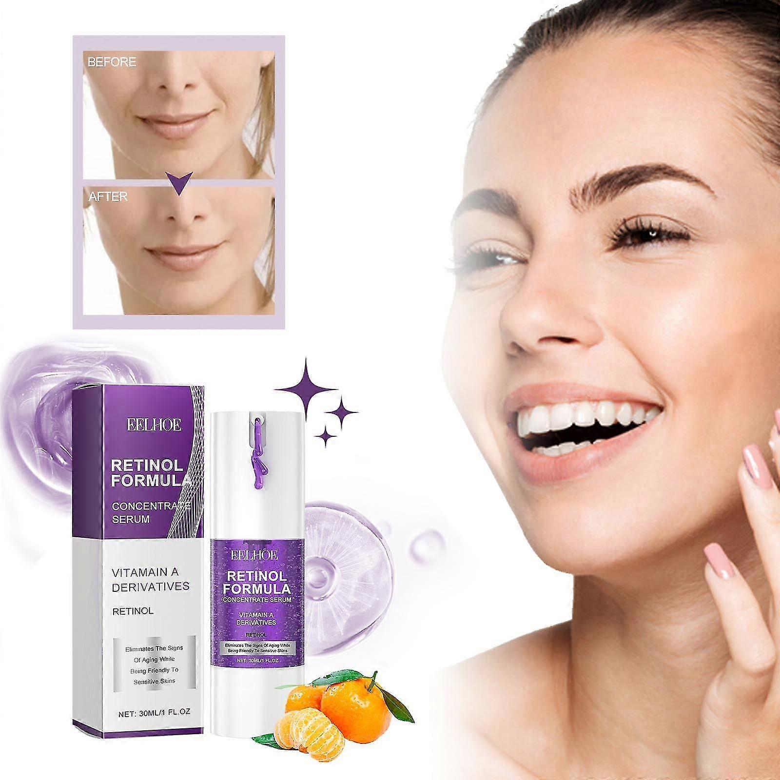 Retinol Concentrate Serum Reduce Wrinkles Aging Skin 30ml FLYE240884