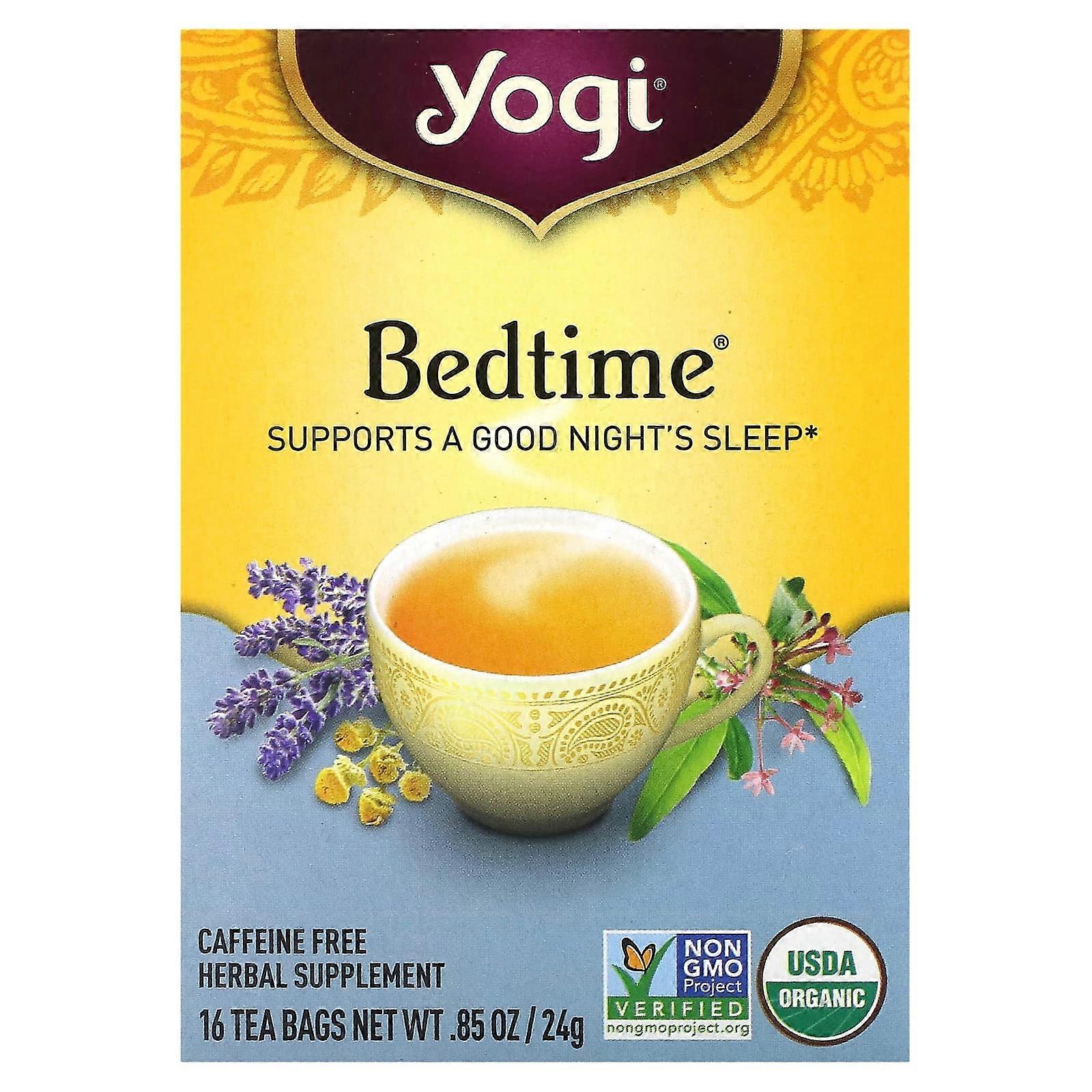 Bedtime, Caffeine Free, 16 Tea Bags, .85 oz (24 g)