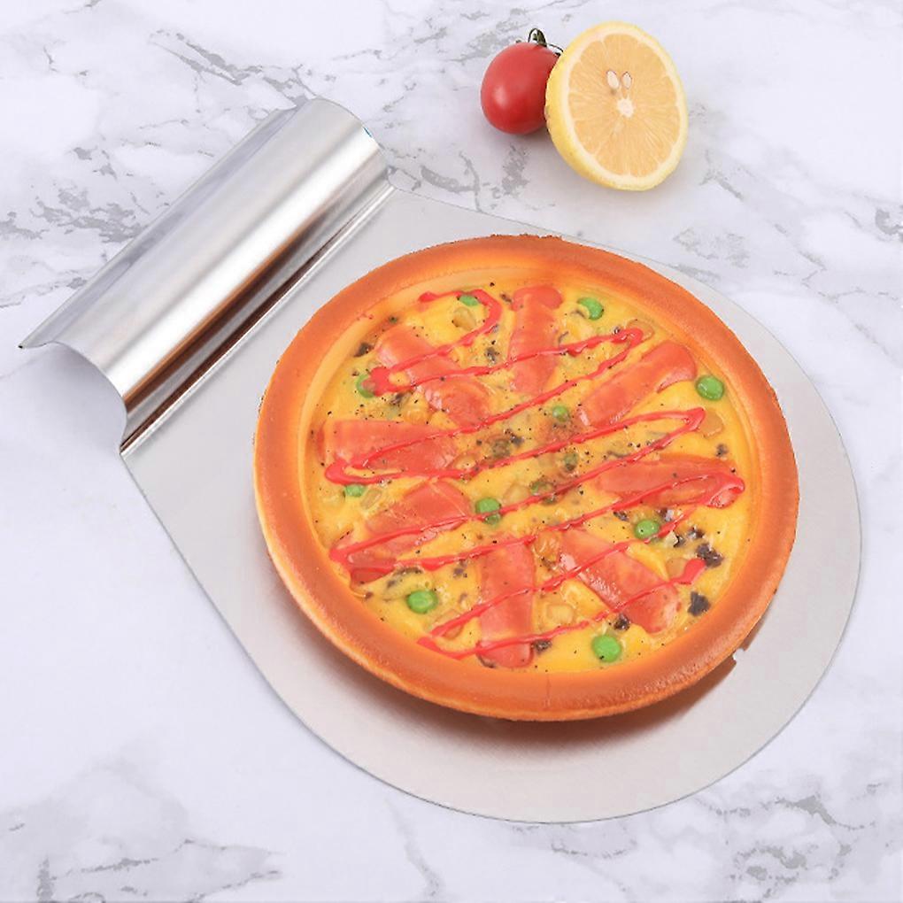 Silver Bread Pastry Tray Wide Application Dishwasher Safe Comfortable Handle Baking Tools For Cake