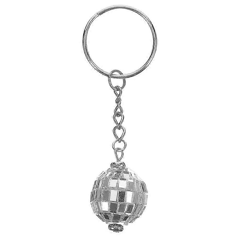 Disco Ball Keychain Pendant Hanging Keyring Ornament Multi-function Bag Pendant