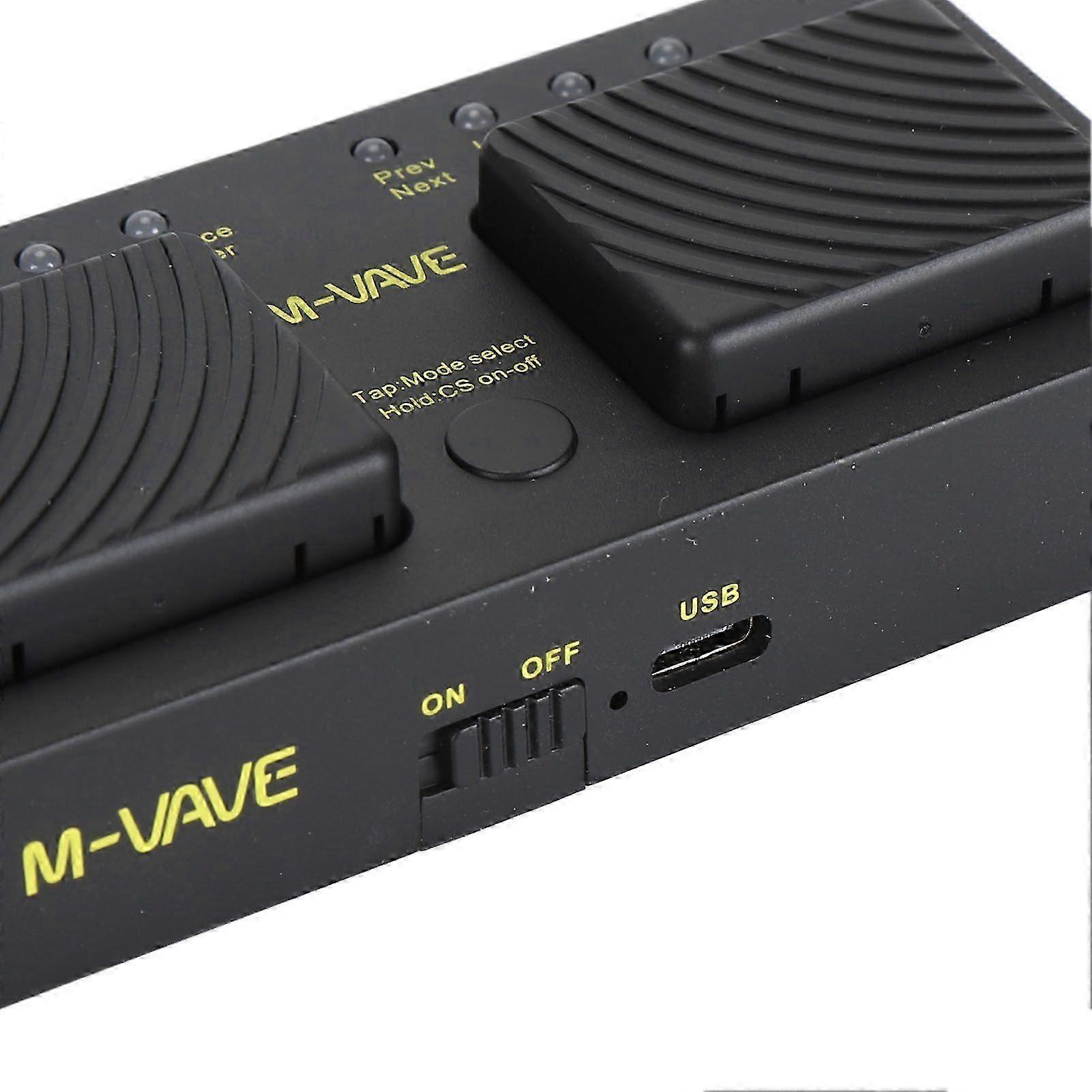 Bluetooth Page Turner Wireless Music Sheet Page Controller Footswitch Page Turner Pedal for Tablet Laptop PC