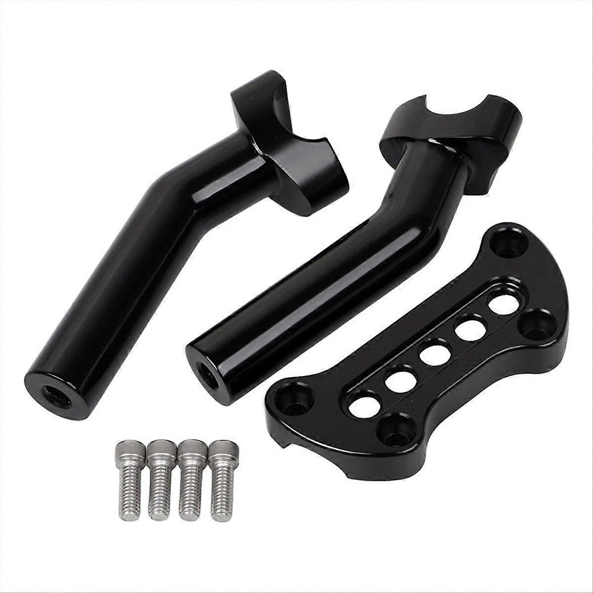 6Inch Pullback Handlebar Riser Top Clamp for Dyna Street Bob FXDB