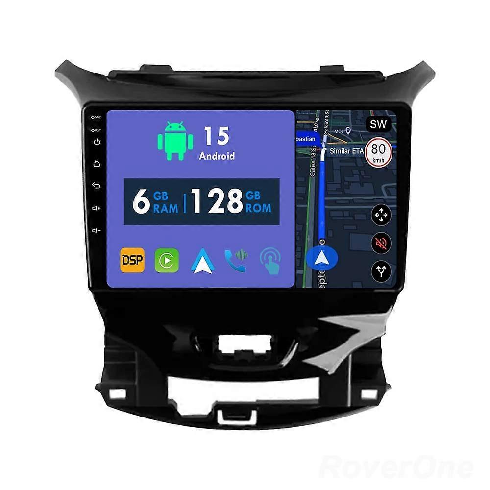Car Radio 6G+128G CarPlay GPS Navigation Head Unit for Chevrolet Cruze 2 2015 -2023 Android Auto Bluetooth Stereo Touch Screen