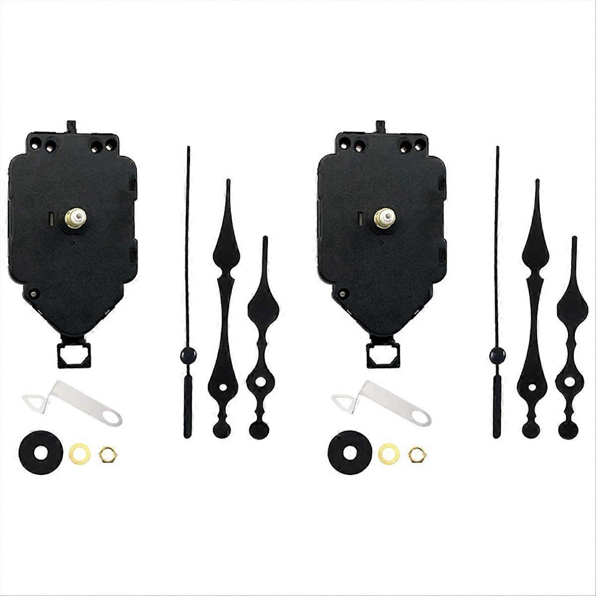 2 Set DIY Clock Movement Kit Replacement Parts L