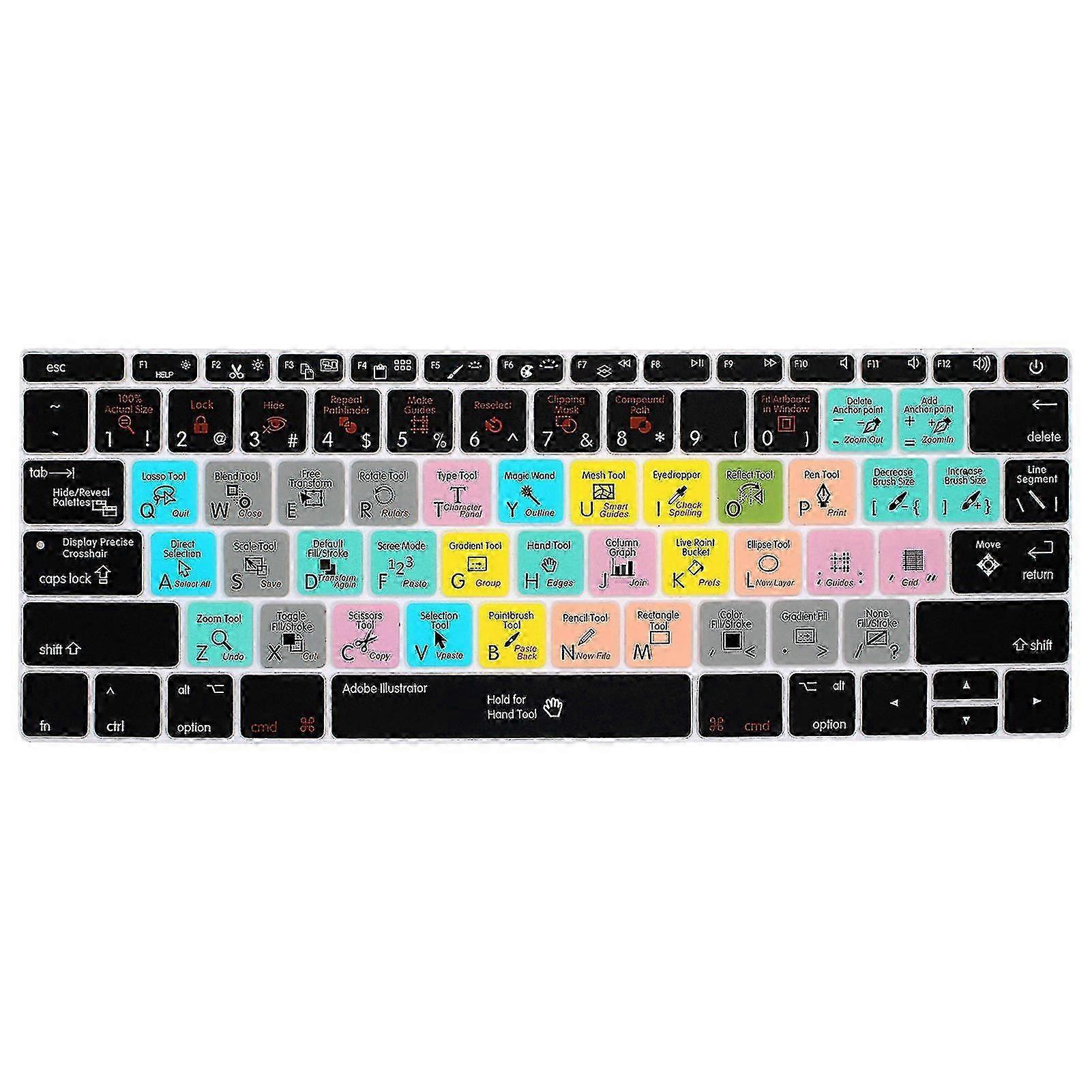 Bestseller Keyboard Protector Protective Good Feeling Silicone Universal Keyboard Film for Macbook