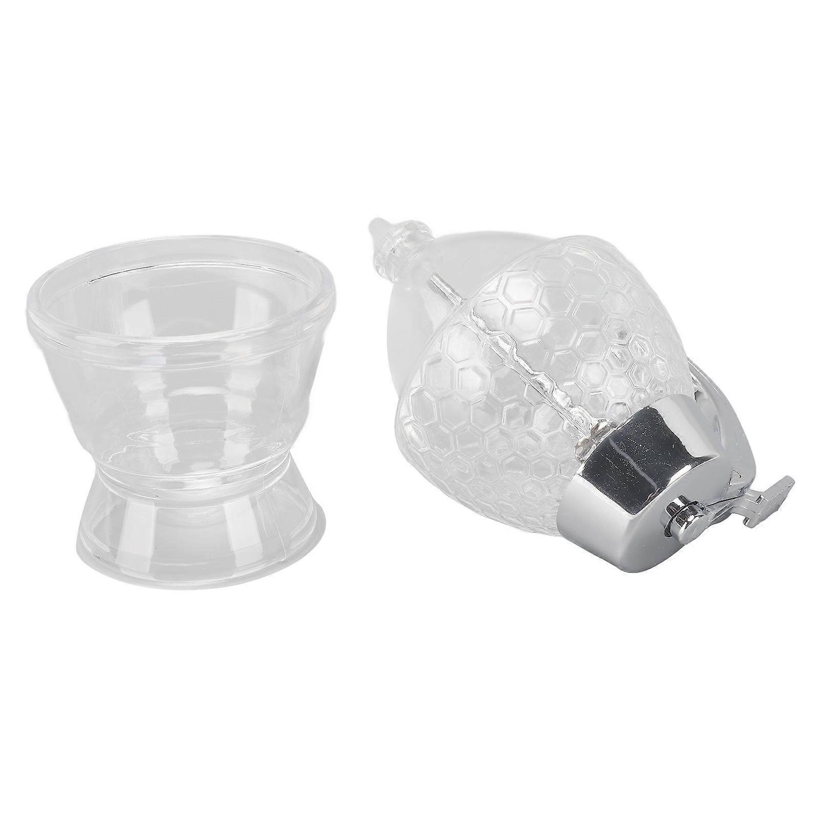 Honey Dispenser Maple Syrup Dispenser Honey Comb Shaped Honey Pot for Kitchen Tool 