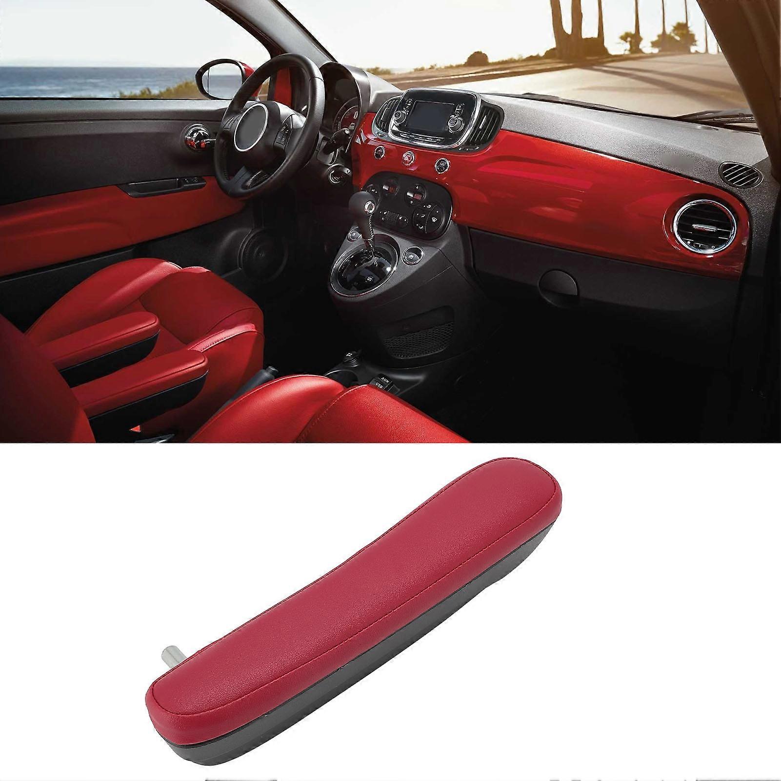 Front Seat Armrest Inboard Extra Support Enhanced Comfort Door Armrest Support Pad for 500 2016 to 2019 Left: 6BV31KRLAA 