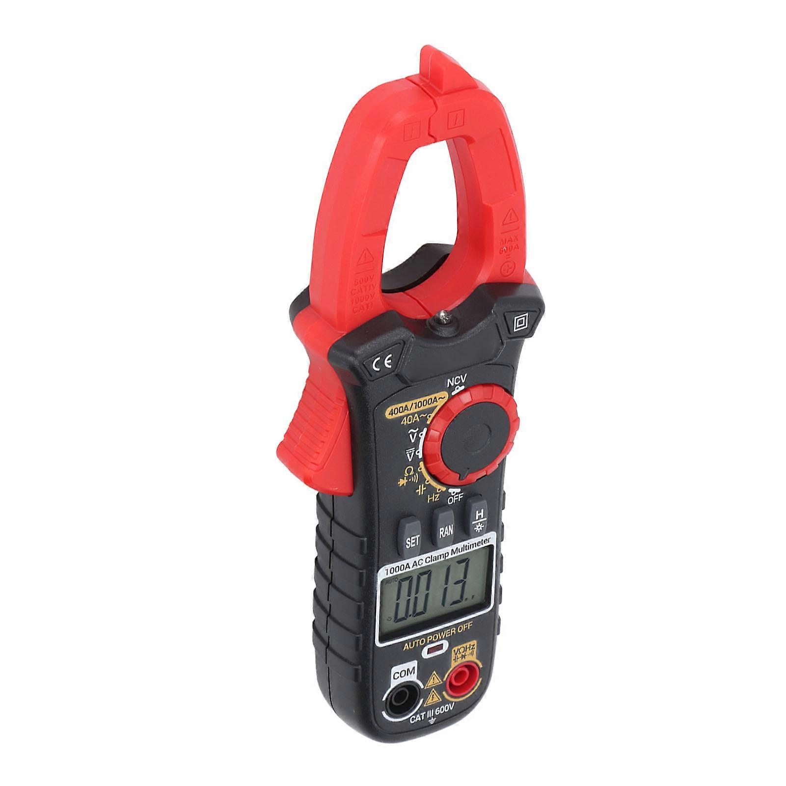 Digital Clamp Meter Multimeter 1000A AC High Accuracy Amp Voltage Current Capacitance Resistance Tester CM83 