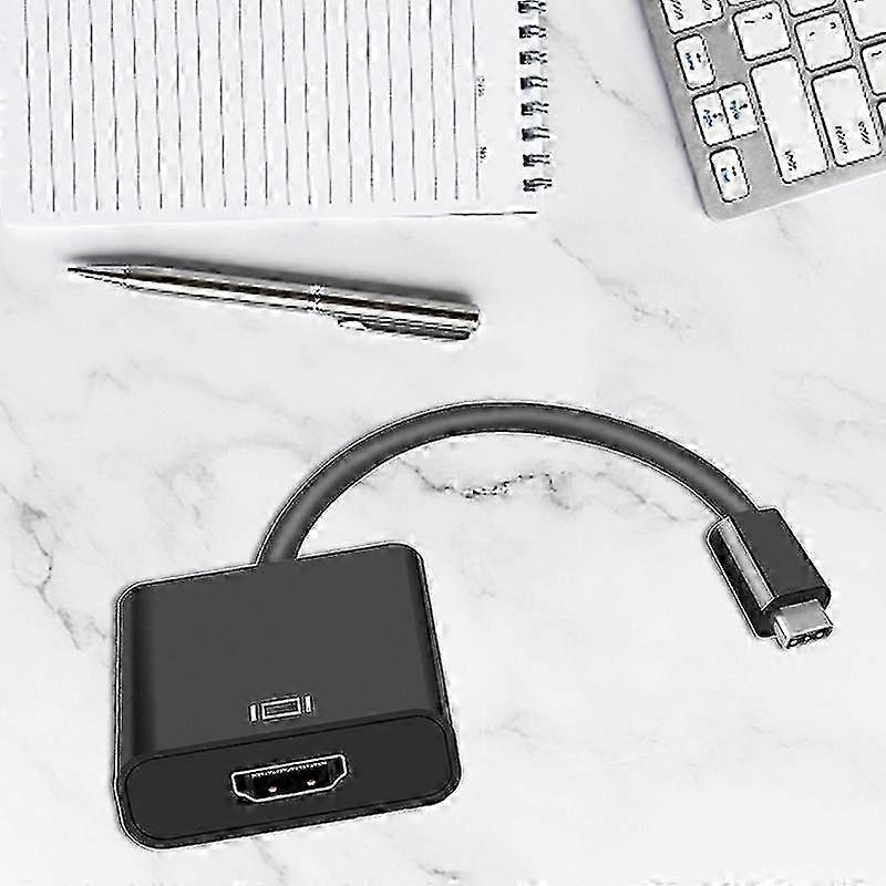 USB C to HDMI-compatible Multiport Adapter for Thunderbolt 3 to 4K Output Charging Port