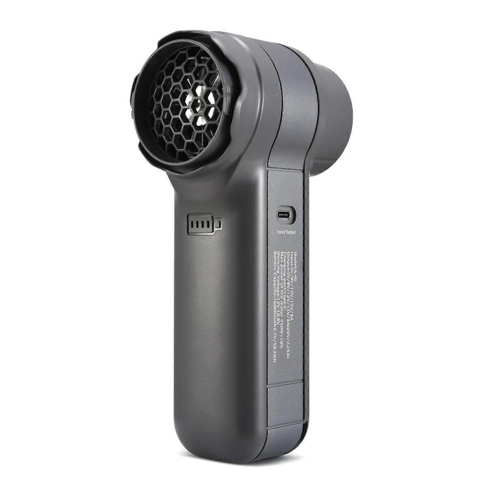 4 Speed Cordless Blower 96000RPM  16000mAh Battery Double Purpose Power Backup For Sawdust Debris Removal Phone Devices Multicolor