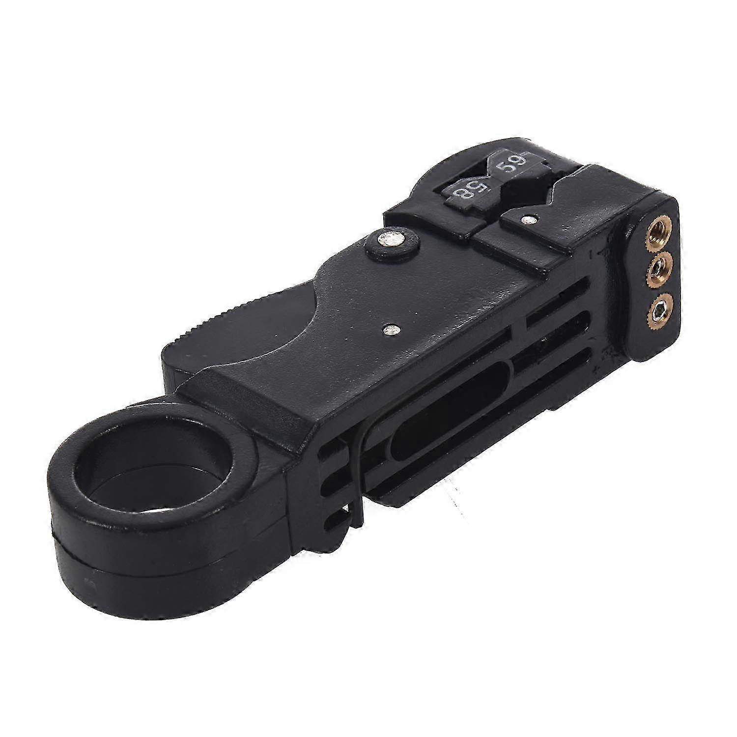 Coax Cable Stripper for RG58 RG59 RG62 with 3-Blade Design