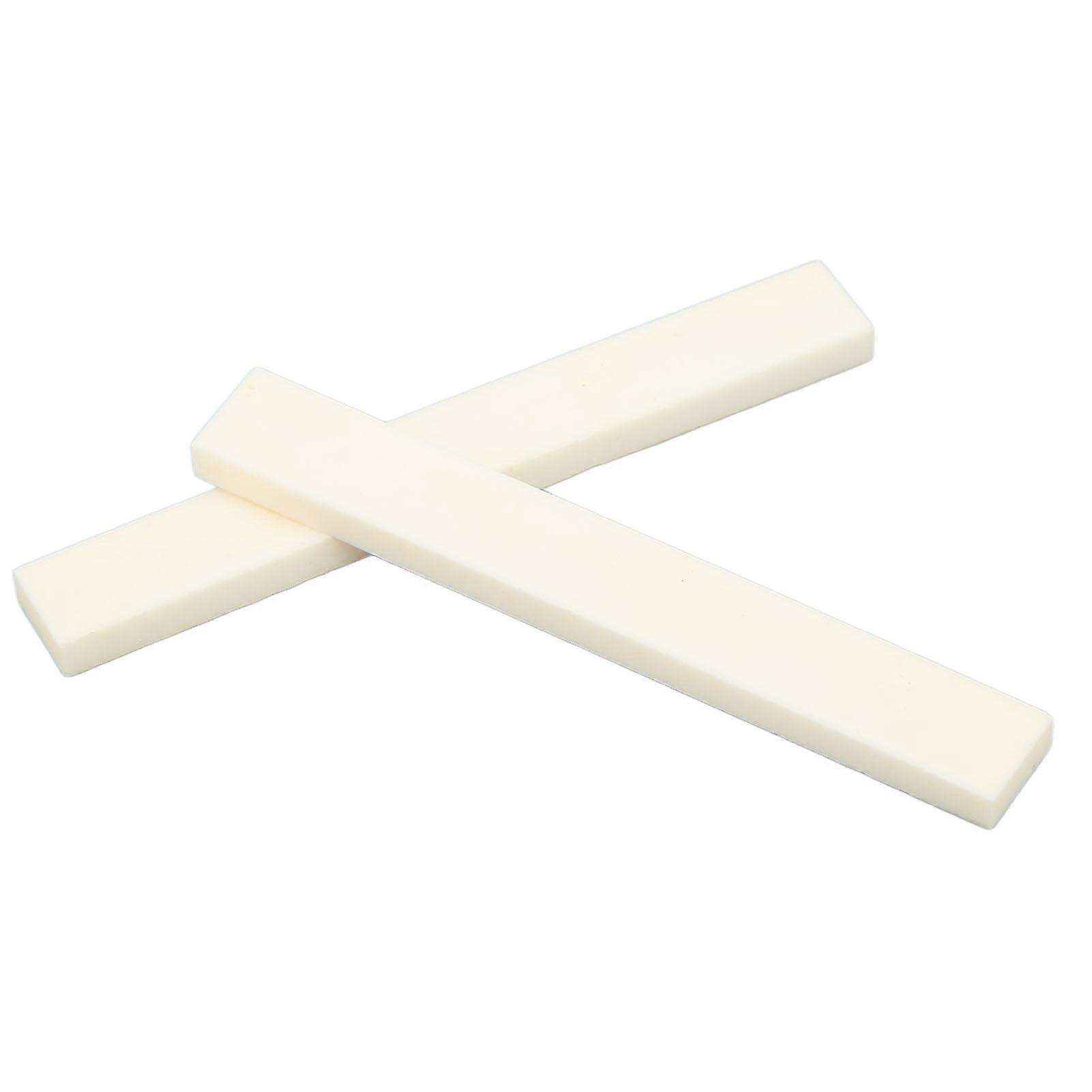 2 stk gitarmutter 53mm lengde bein 4 strengs gitarmutter erstatningsinstrument tilbehør