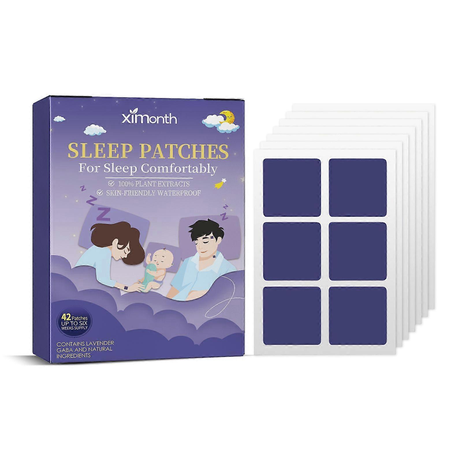 Ximonth Sleep Patches Relieve Physical Stress, Fatigue From Staying Up Late, Help You Fall Asleep Peacefully And Relax Your Body And Mind. They Are Sl