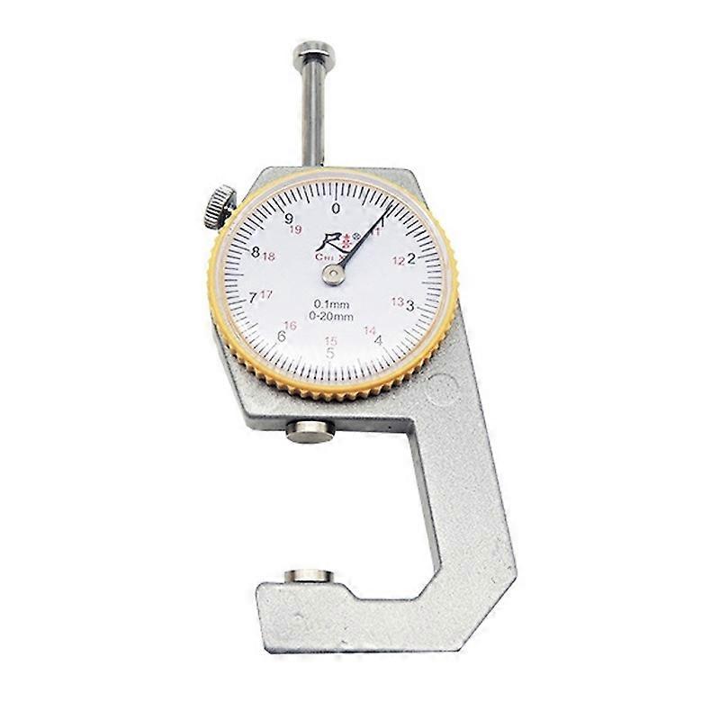 Thickness Gauge Mid-range 0-20mm Flat Head